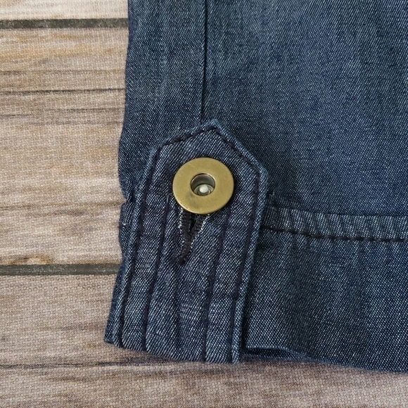 Cato chambray skirt with tie waist NWT - Picture 6 of 8